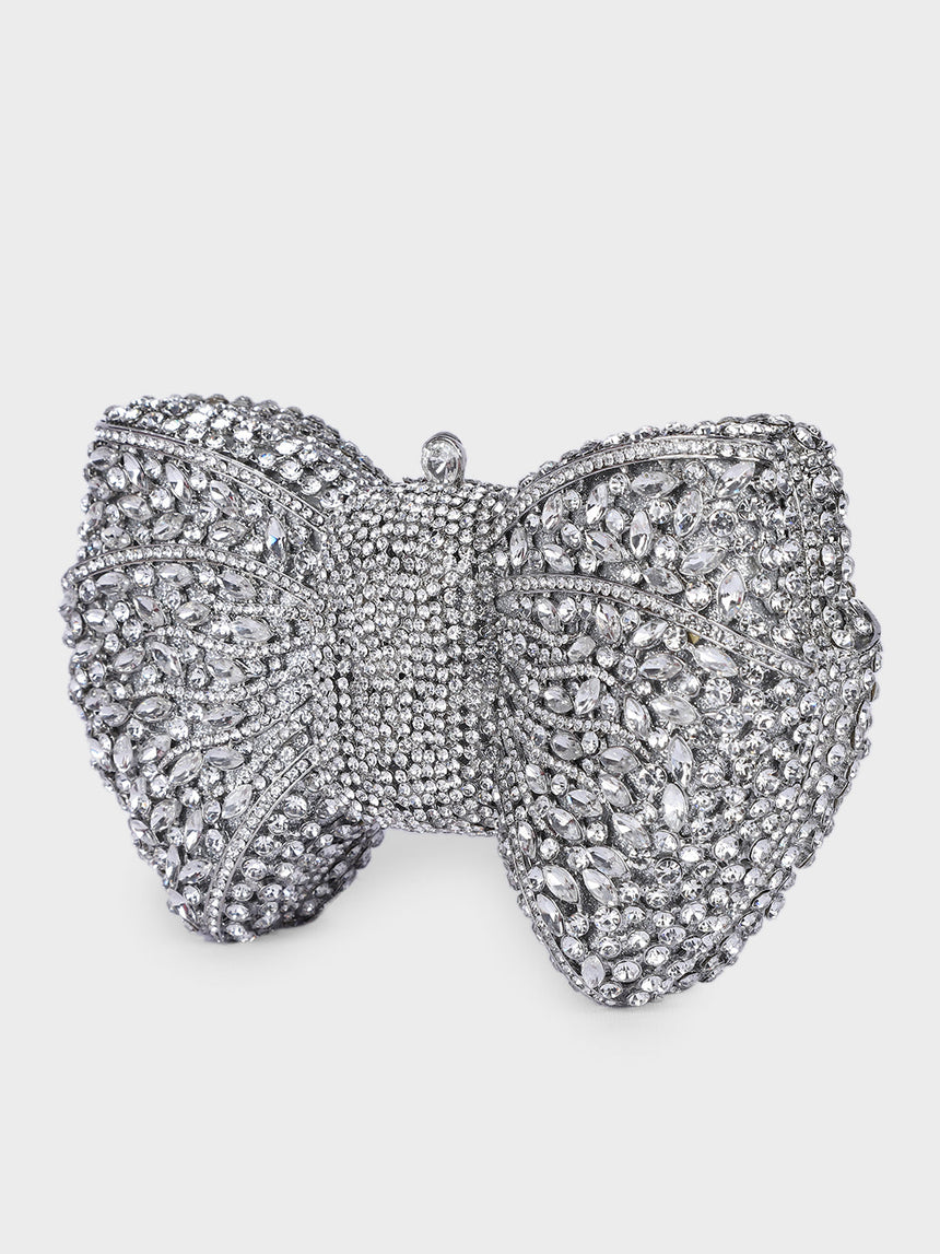 Bow Multicolor Clutch