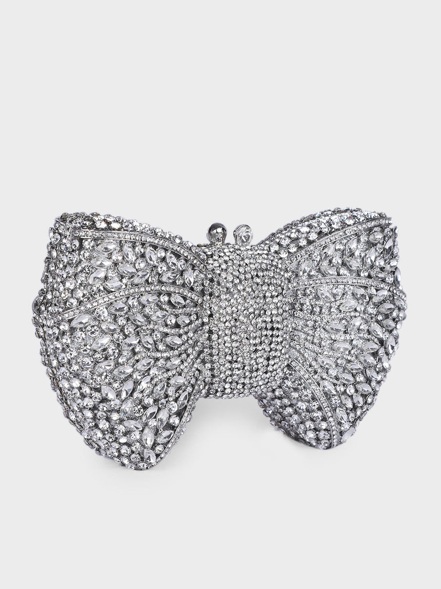 Bow Multicolor Clutch