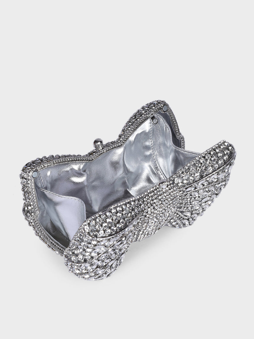 Bow Multicolor Clutch