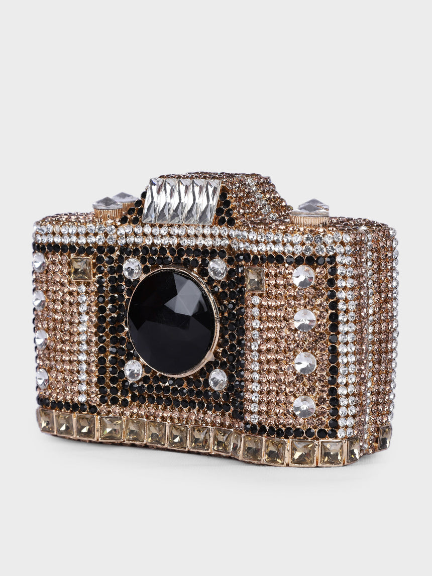 Camera Multicolor Clutch