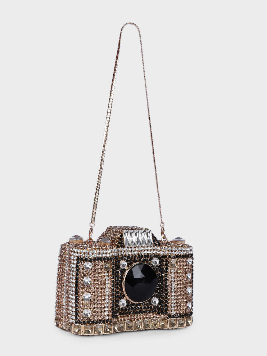 Camera Multicolor Clutch