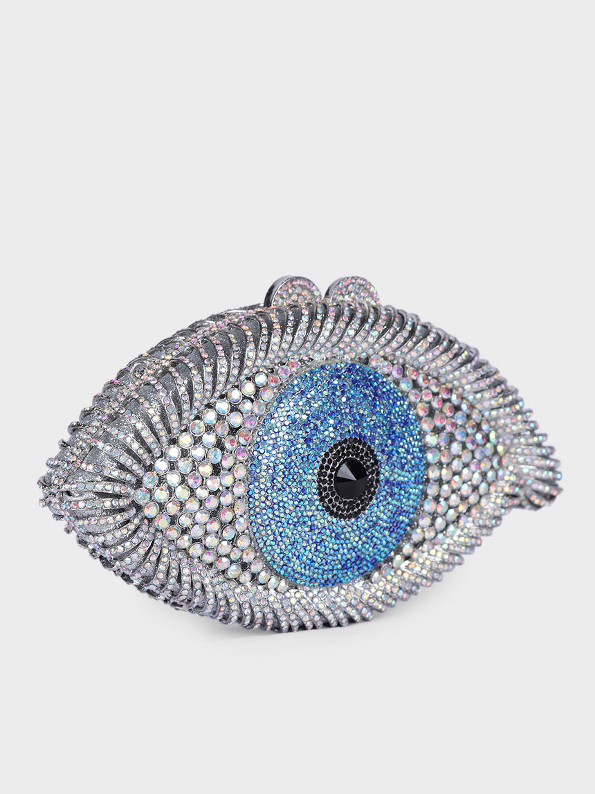 Evil Eye Multicolor Clutch