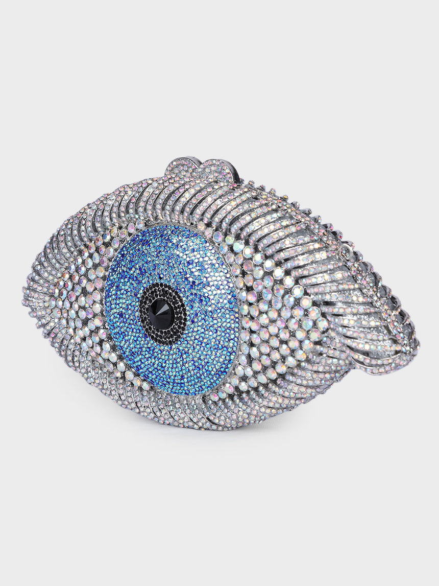 Evil Eye Multicolor Clutch