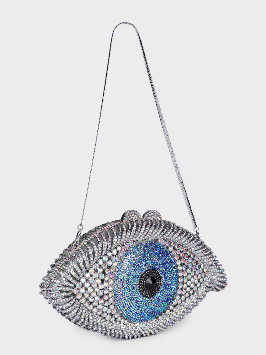 Evil Eye Multicolor Clutch