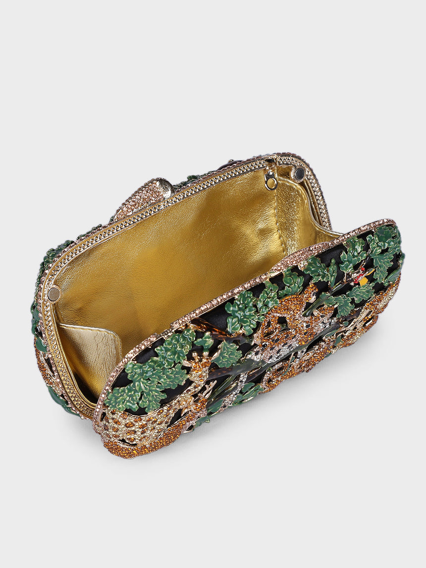 Mighty Jungle Multicolor Clutch