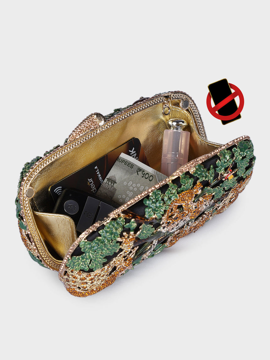 Mighty Jungle Multicolor Clutch