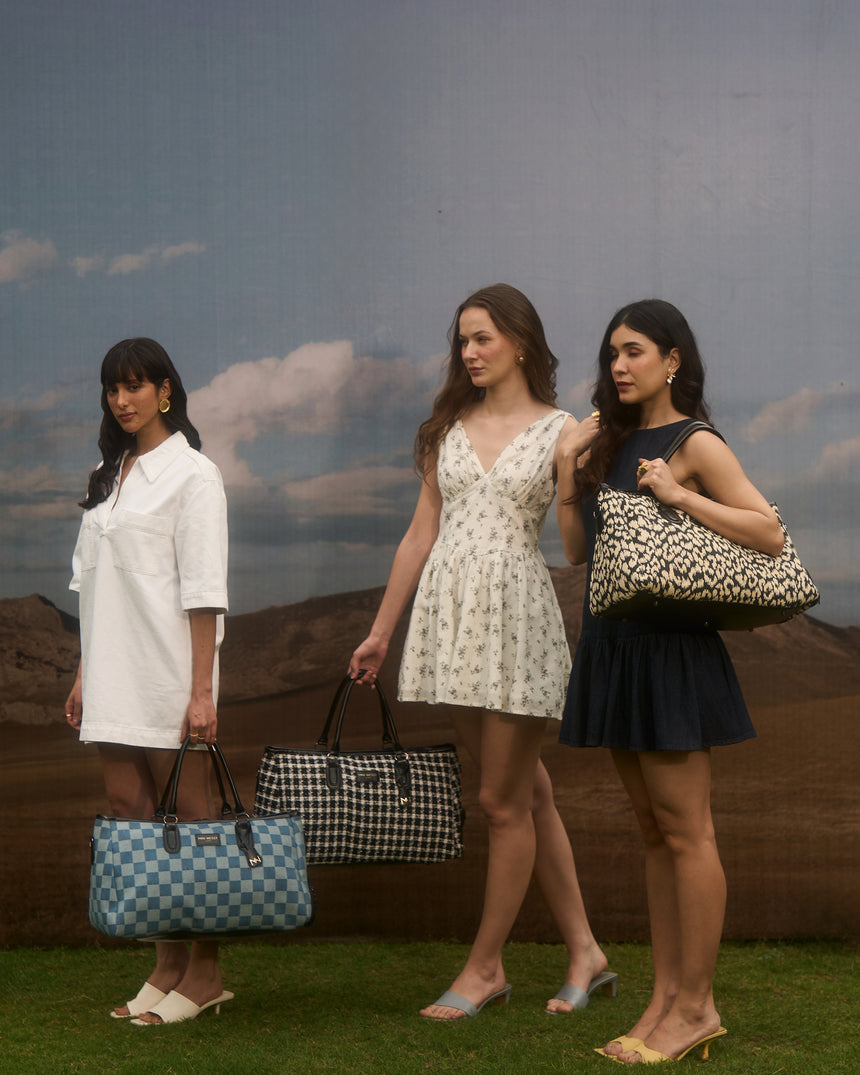 Wall Street Black London Duffle Bag