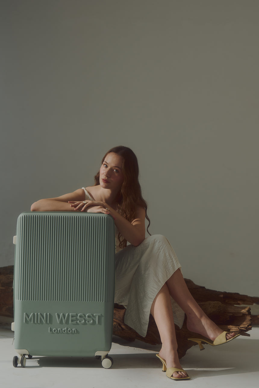 Mw London Green Large Luggage