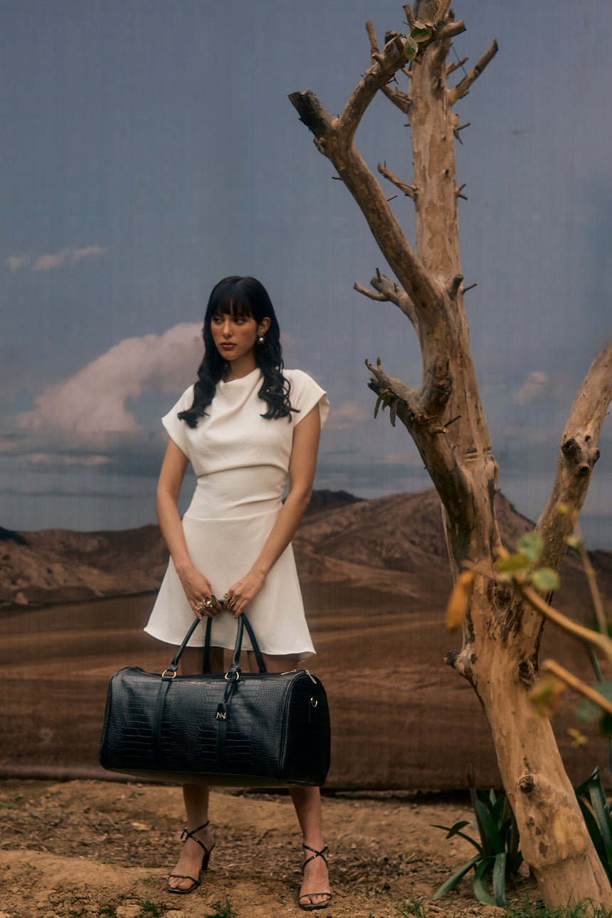 Istanbul Black Duffle