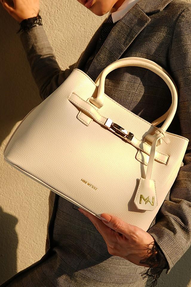 Zurich Off-White Handbag