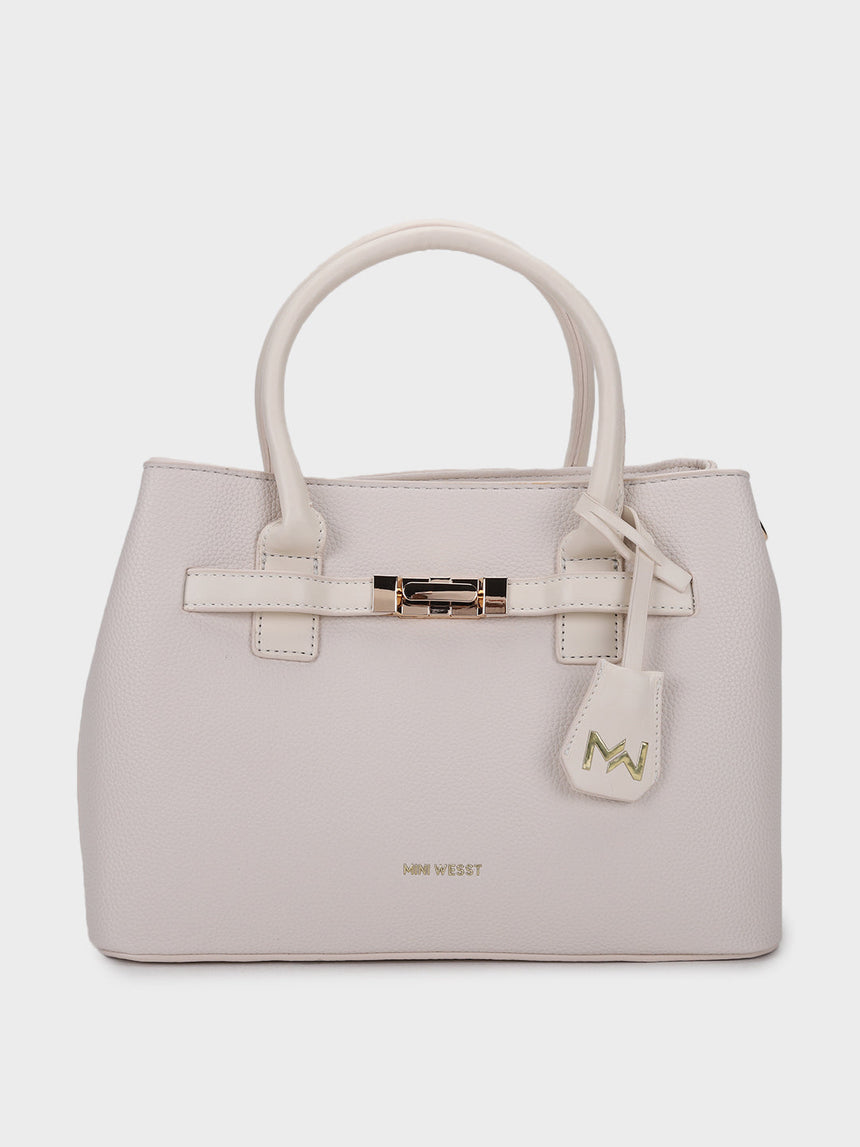 Zurich Off-White Handbag