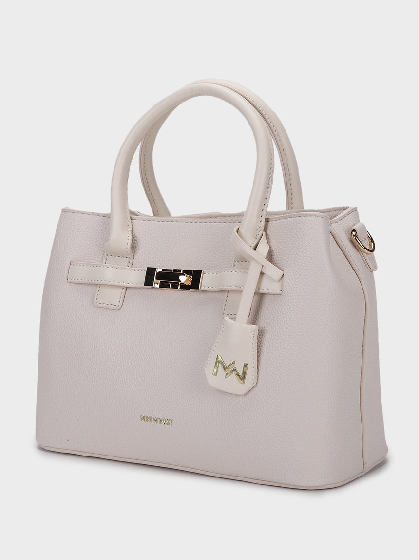 Zurich Off-White Handbag