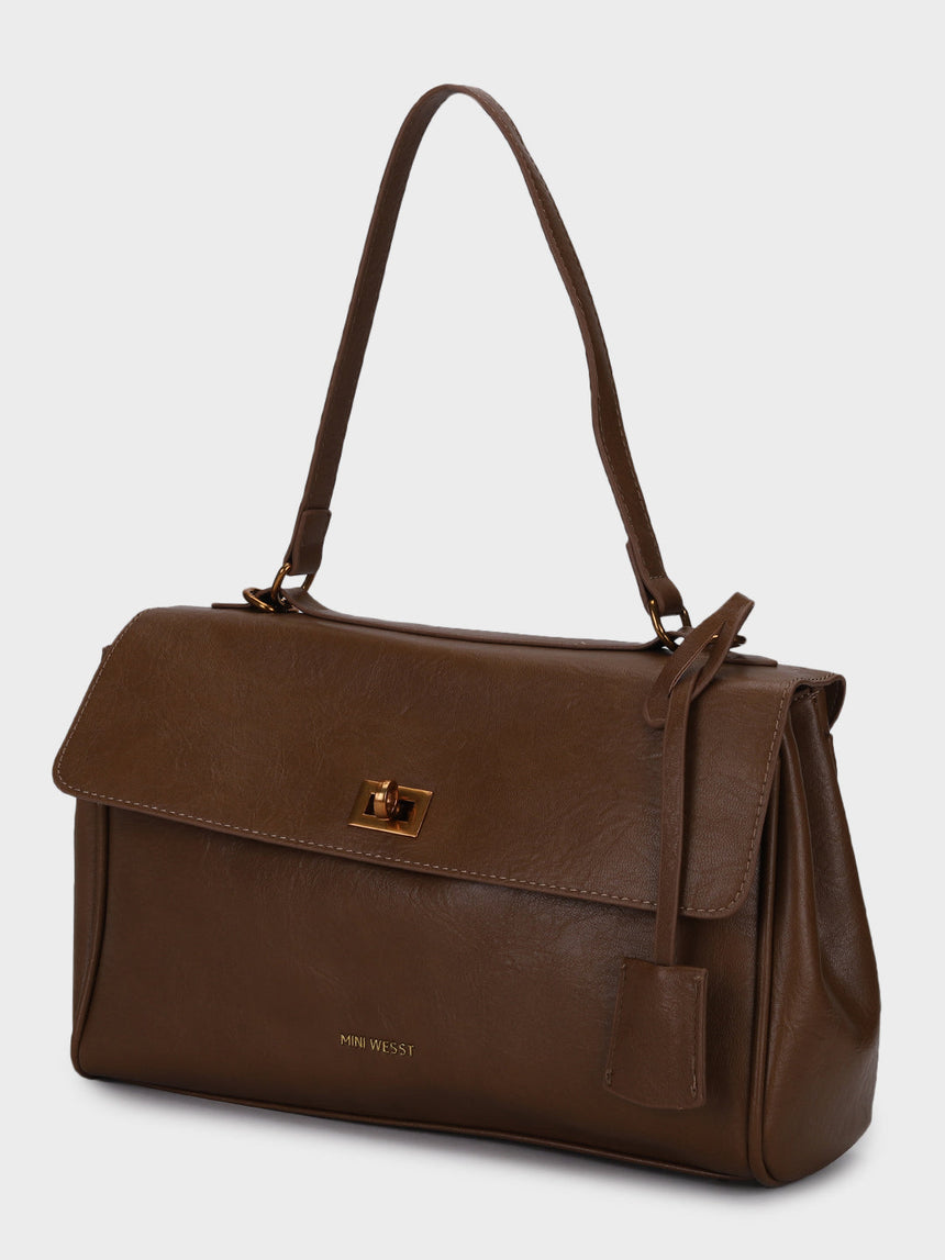 Nova Tan Handbag