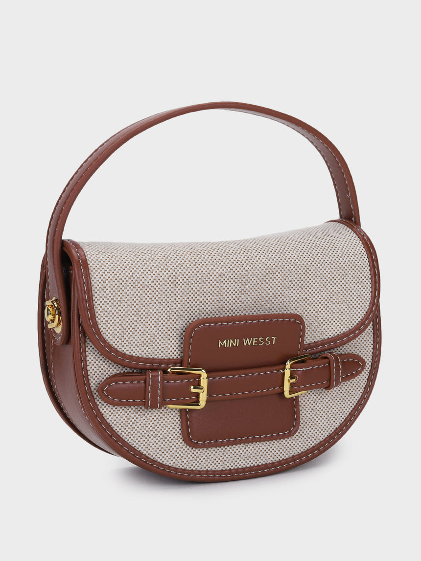 Kira Brown Sling Bag