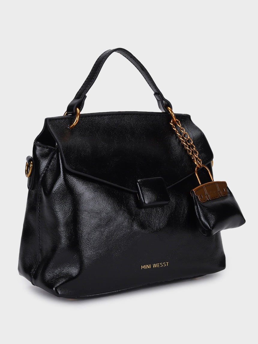 Zaria Black Handbag