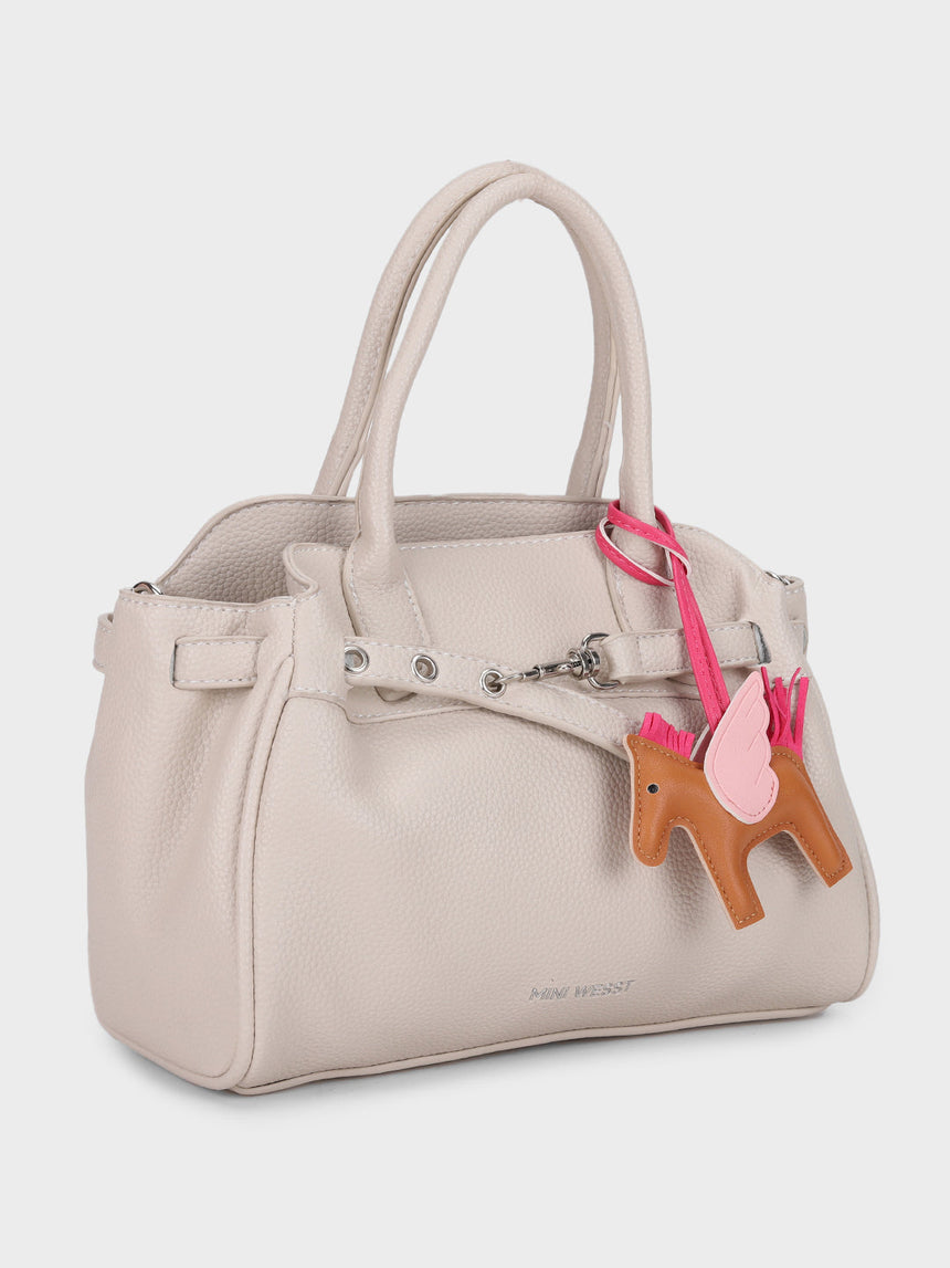 Elora Off-White Handbag