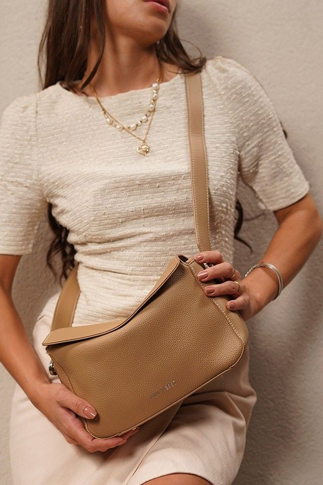 Leia Beige Sling Bag
