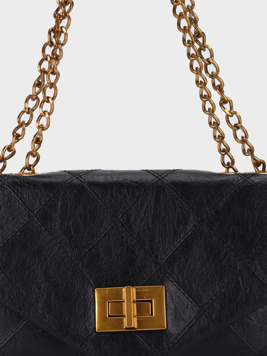 Elisa Black Sling Bag