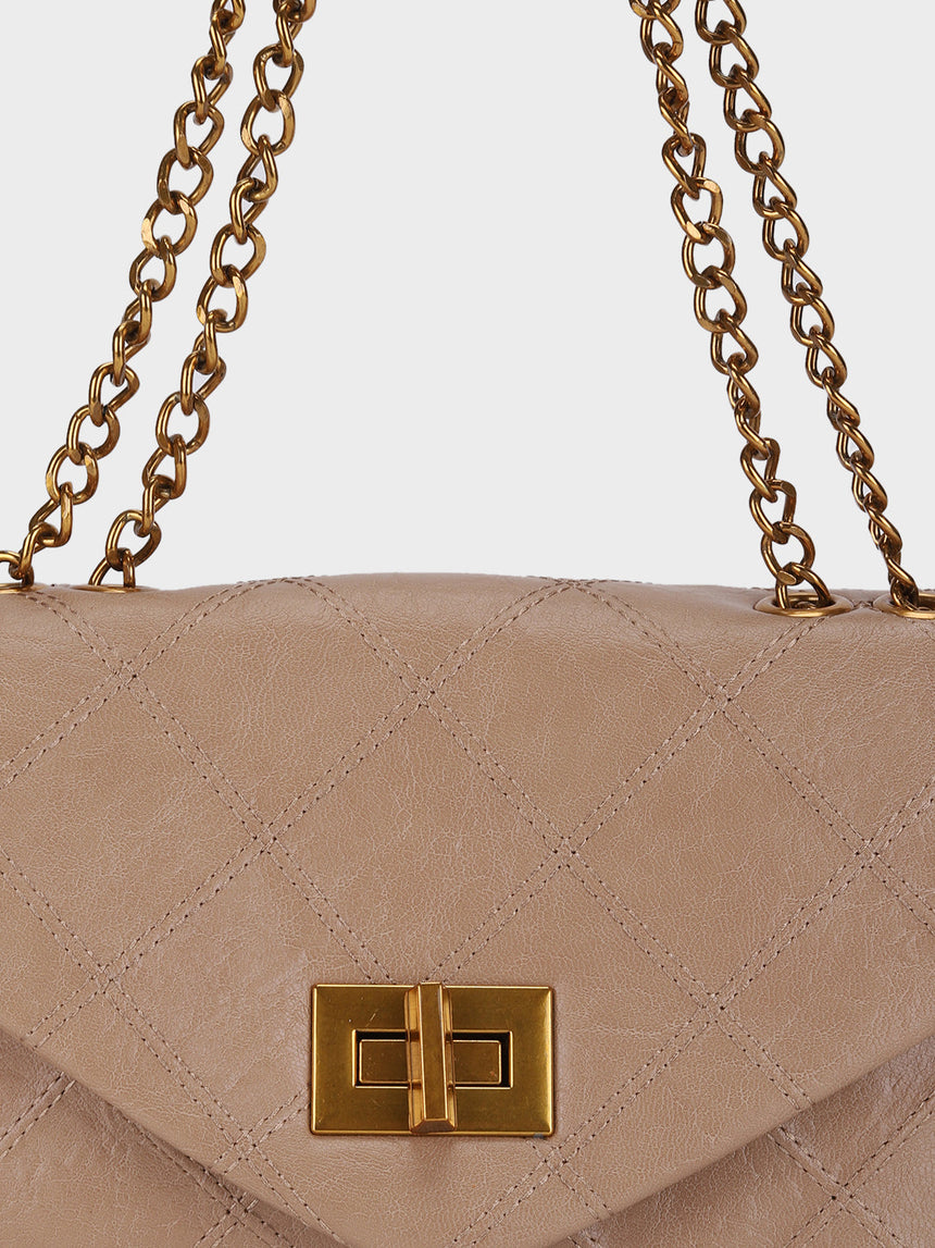 Elisa Beige Sling Bag