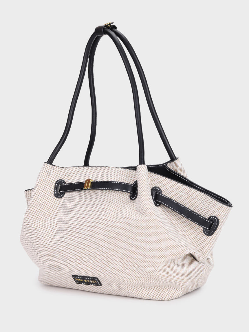 Hana Black Tote Bag
