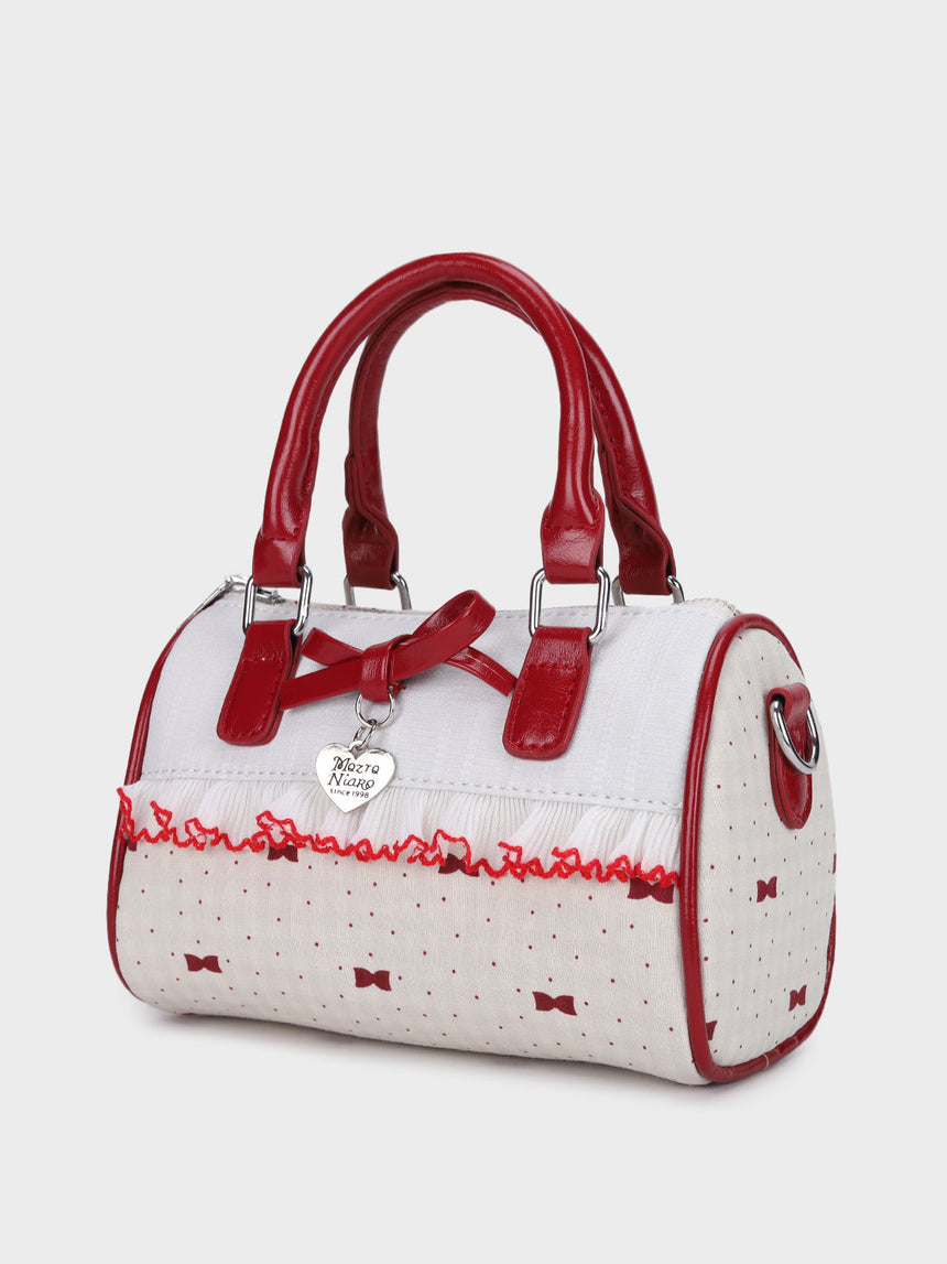 Rene White Sling Bag