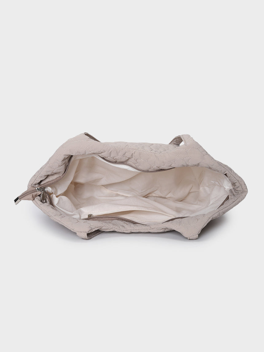 Hearts Grey Dora Totebag With Pouch