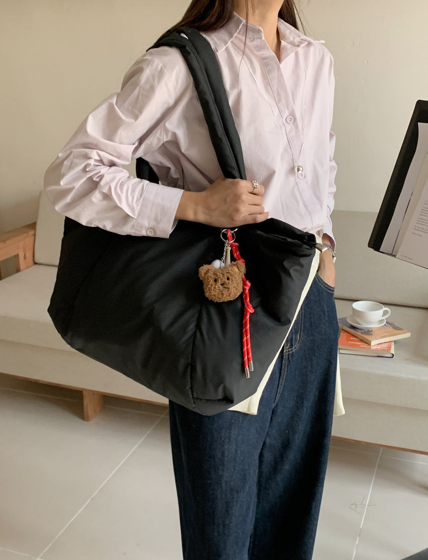 Puffer Black Dora Totebag