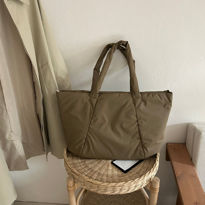 Puffer Brown Dora Totebag