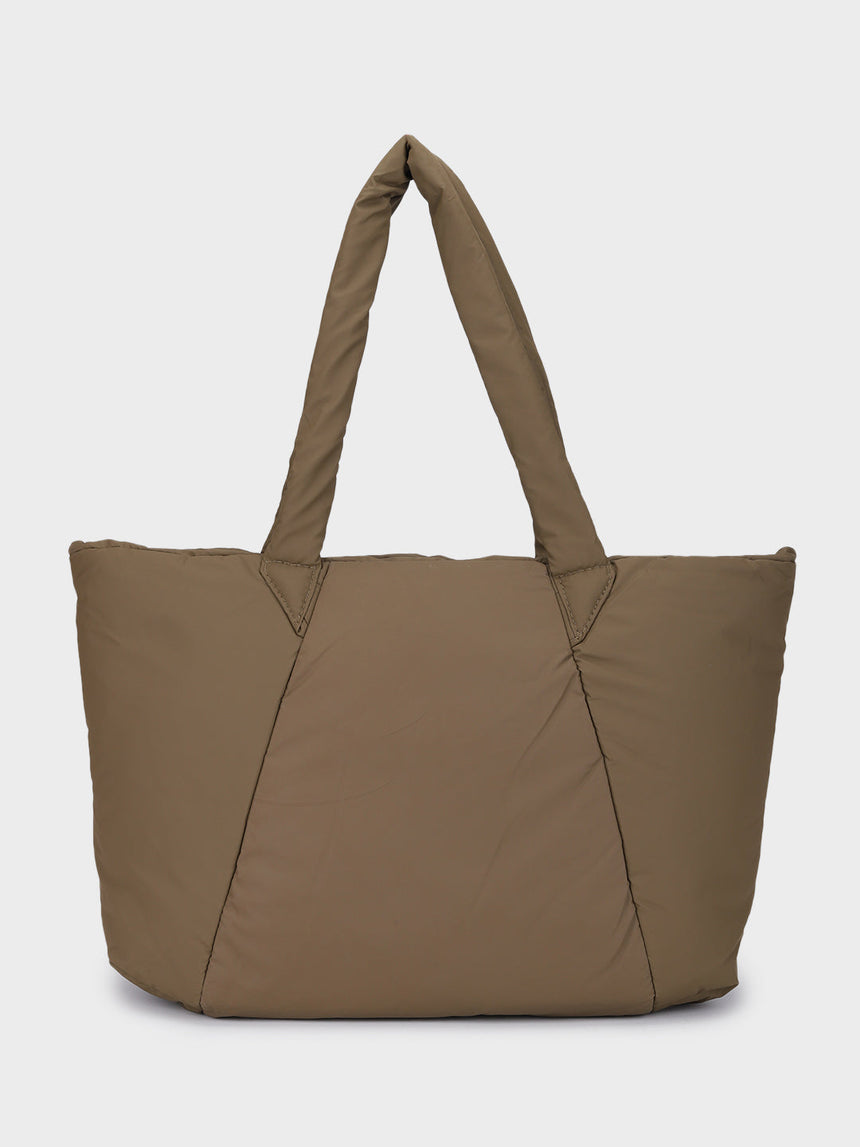 Puffer Brown Dora Totebag