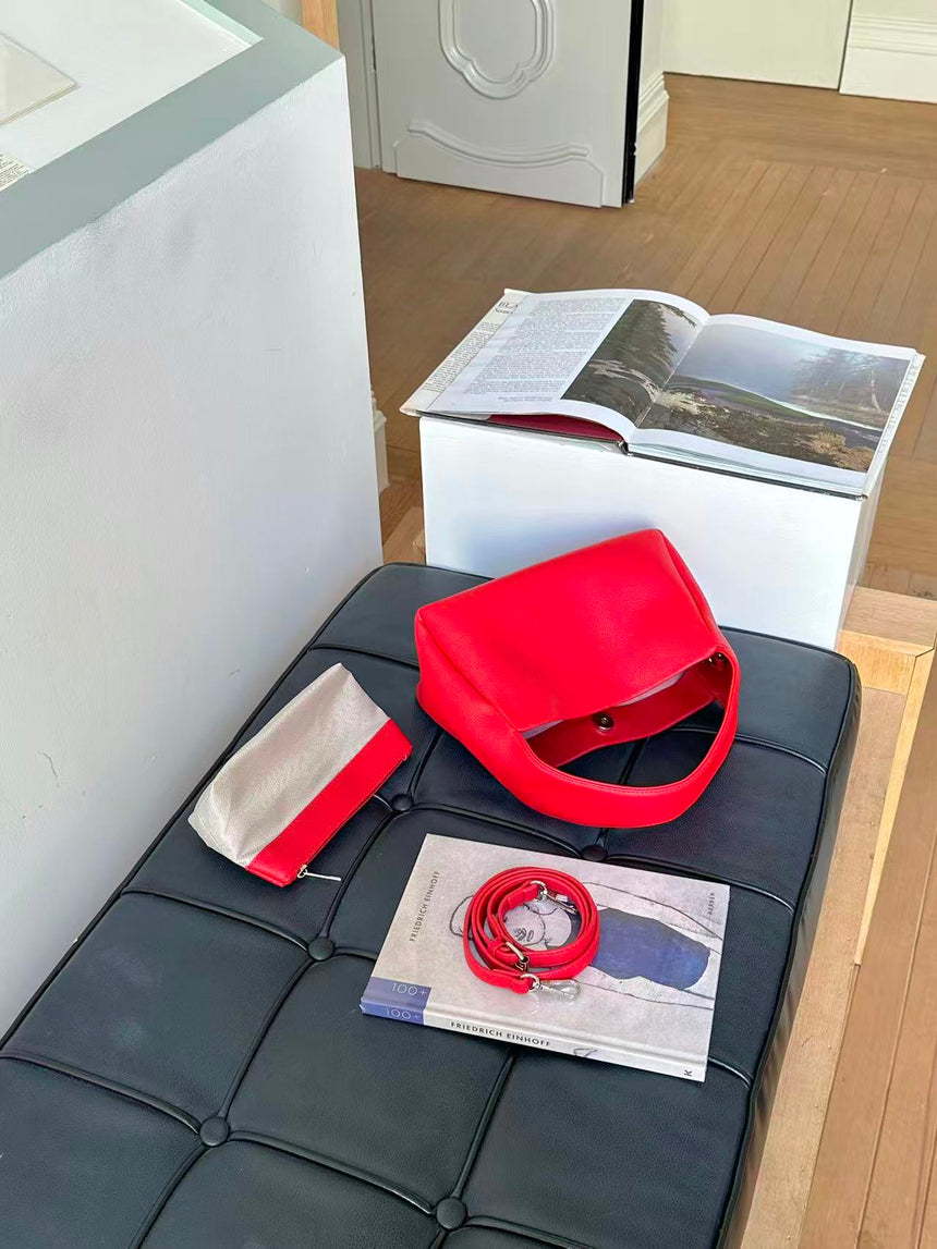 Ashlie Red Handbag