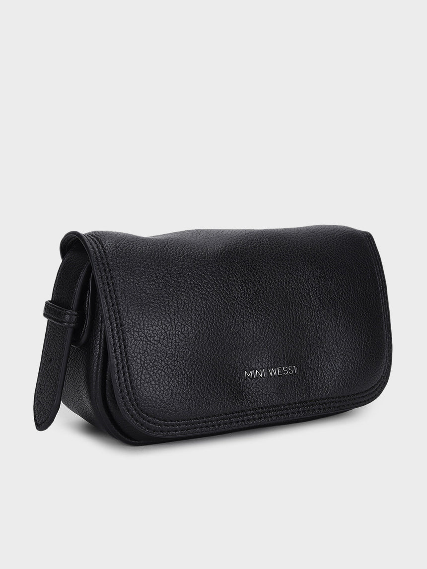 Bruges Black Crossbody Slingbag