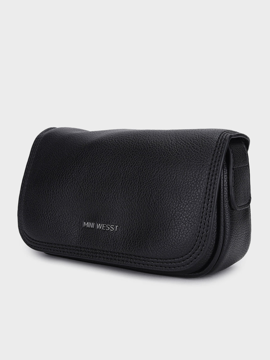 Bruges Black Crossbody Slingbag