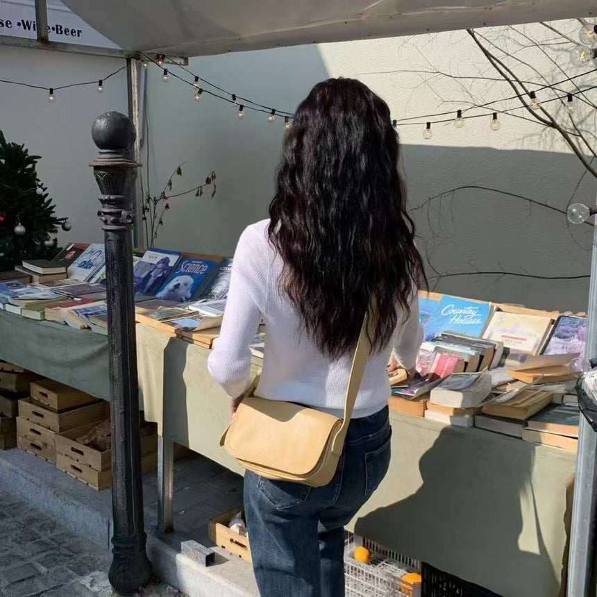 Bruges Beige Crossbody Slingbag