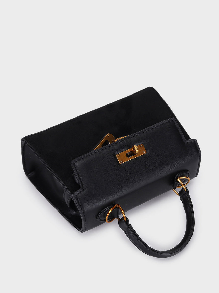 Kelly Black Sling Bag