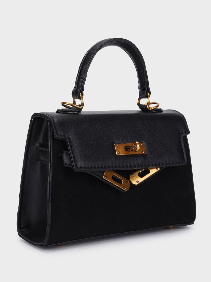 Kelly Black Sling Bag
