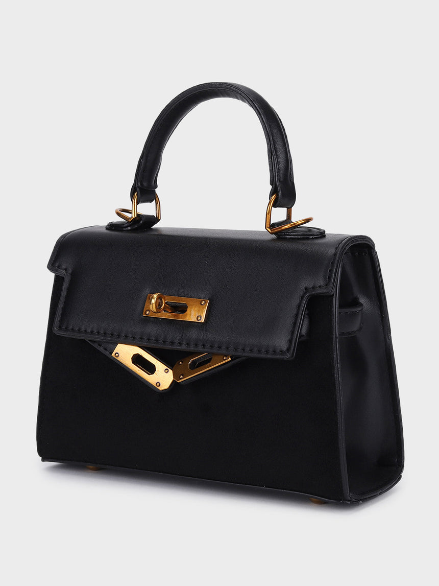 Kelly Black Sling Bag