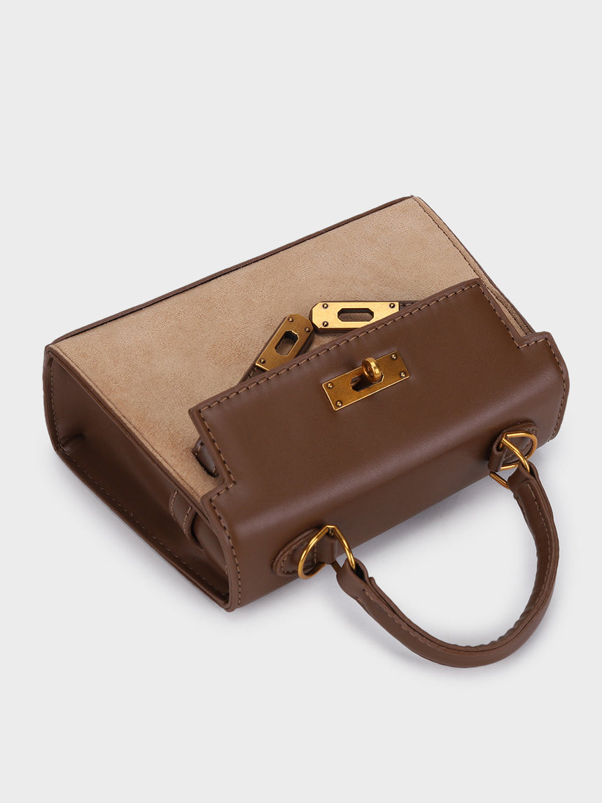 Kelly Beige Sling Bag