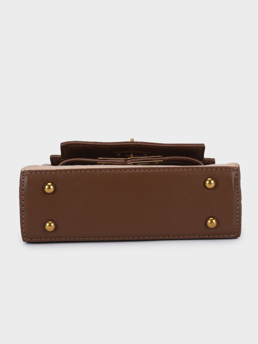 Kelly Beige Sling Bag