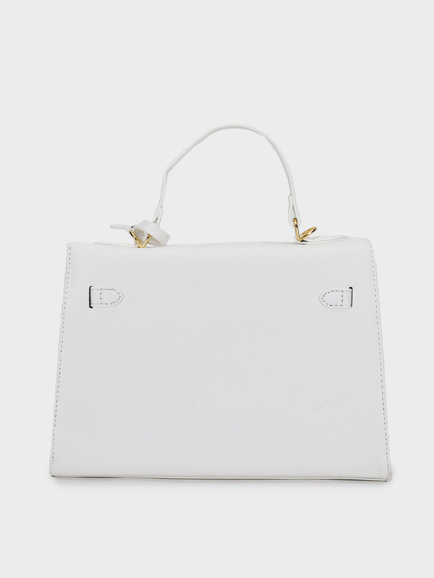 Sharon White Birk Handbag