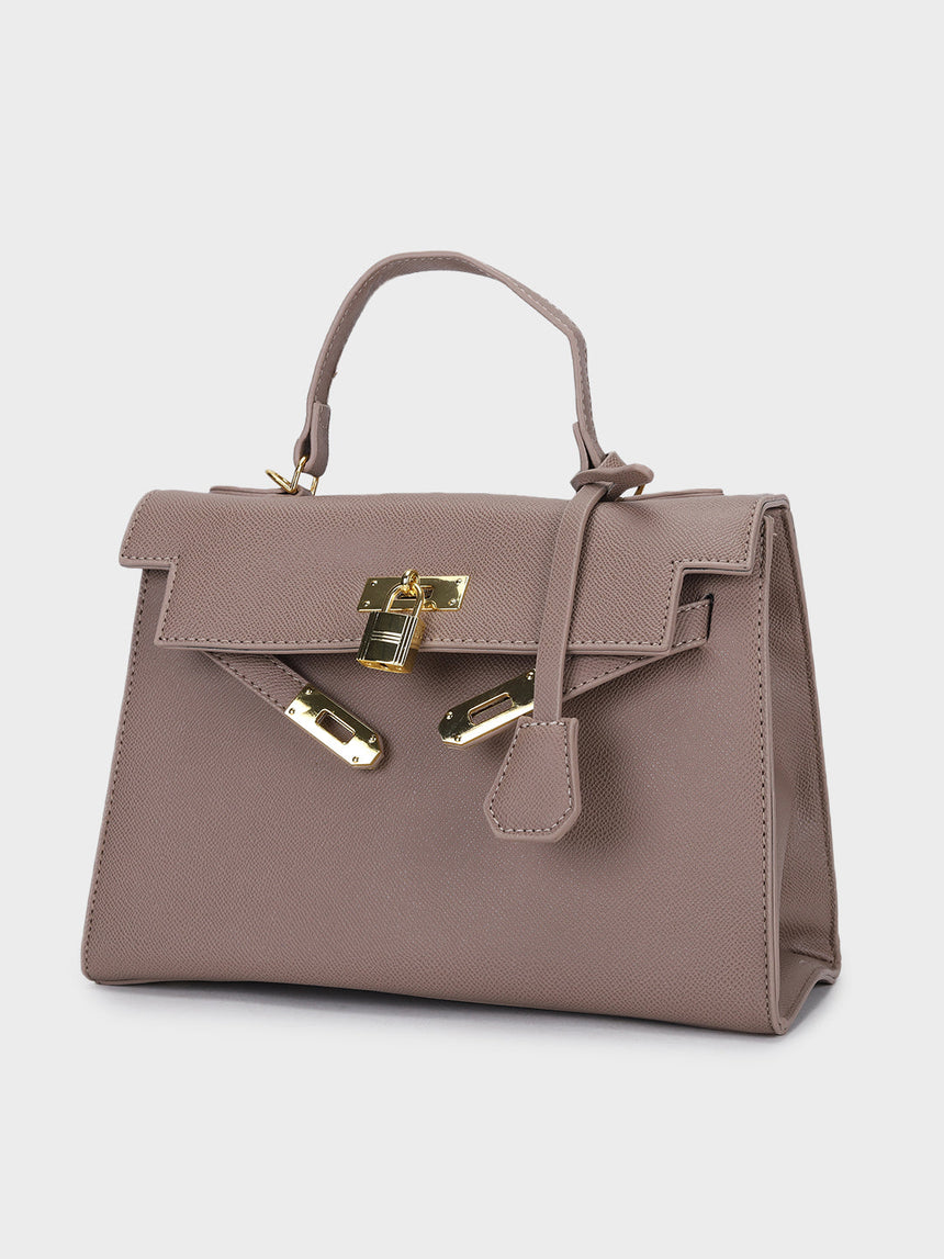 Sharon Khaki Birk Handbag