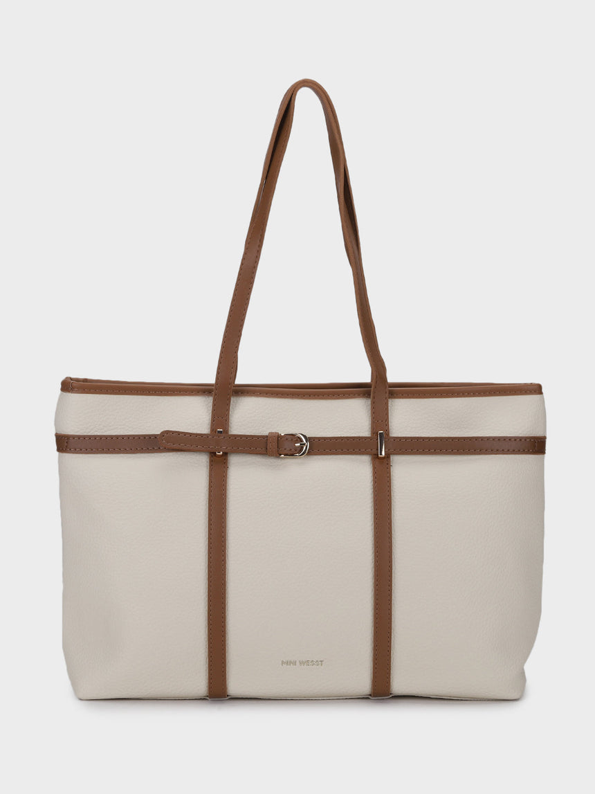 Carmen White Totebag