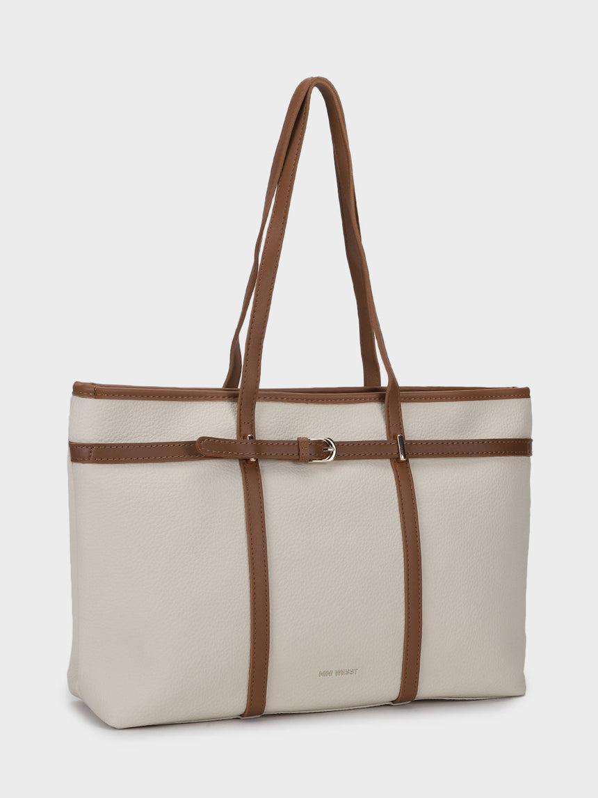 Carmen White Totebag