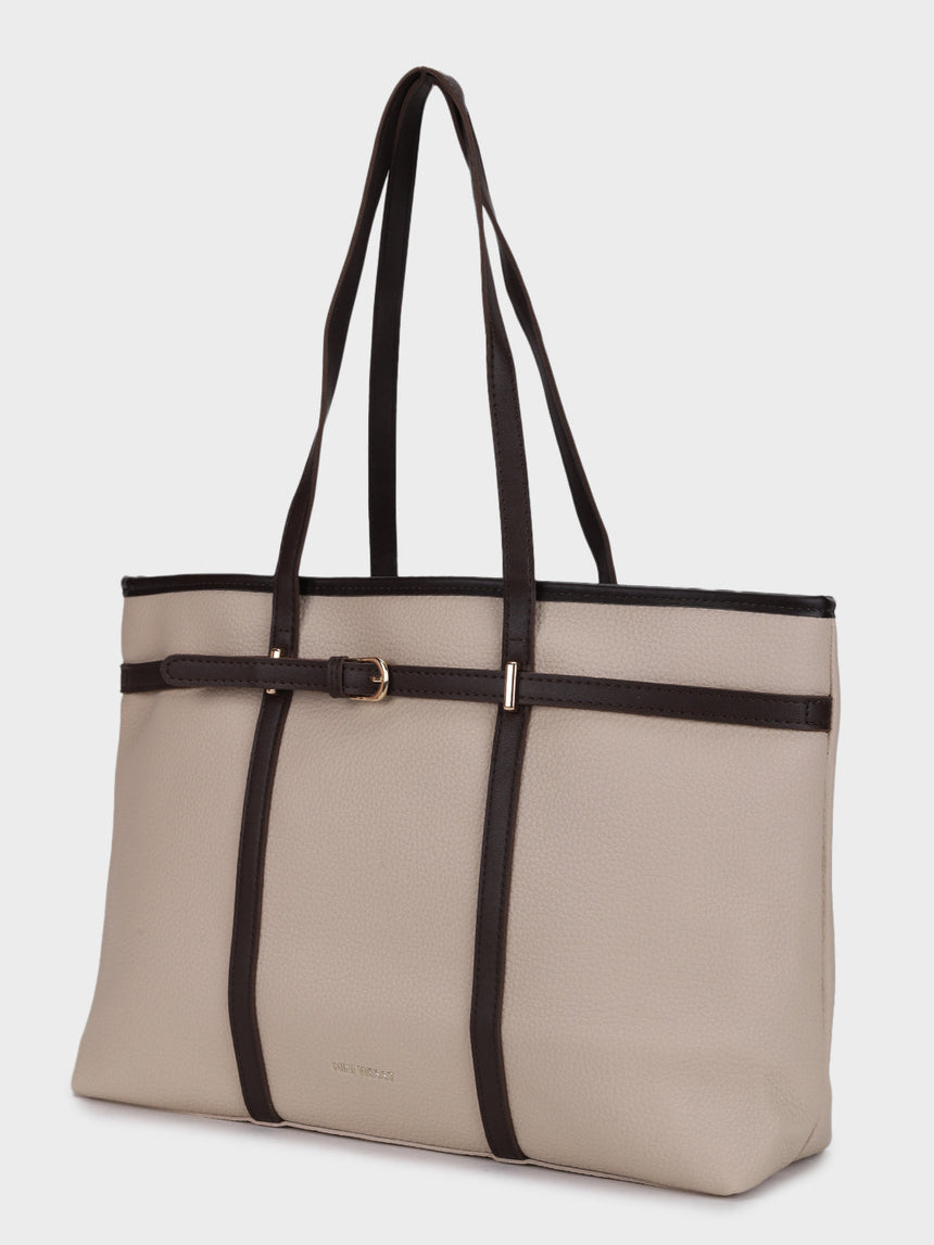 Carmen Beige Totebag