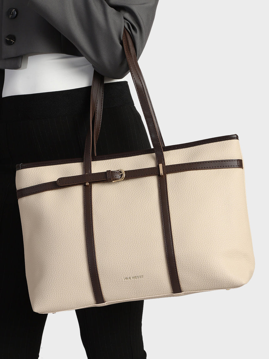 Carmen Beige Totebag