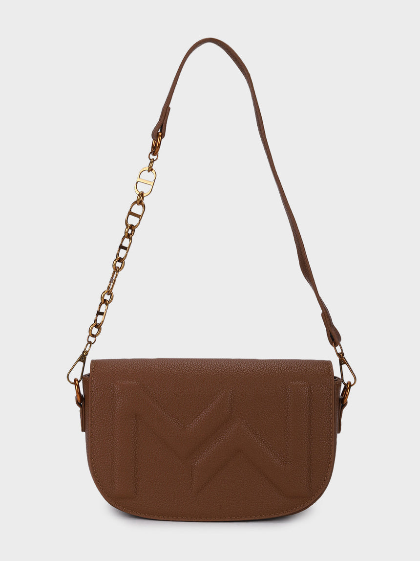 Mw Signature Tan Brown Sling Bag