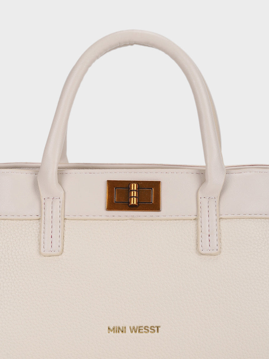 Keya White Sling Bag