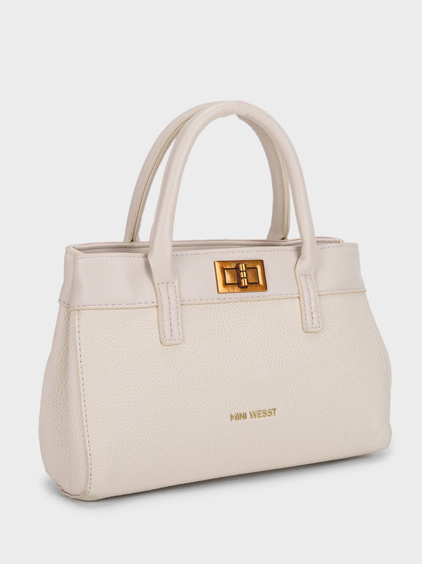 Keya White Sling Bag