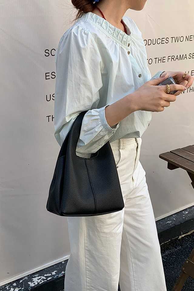 Hilary Black Bucket Sling Bag