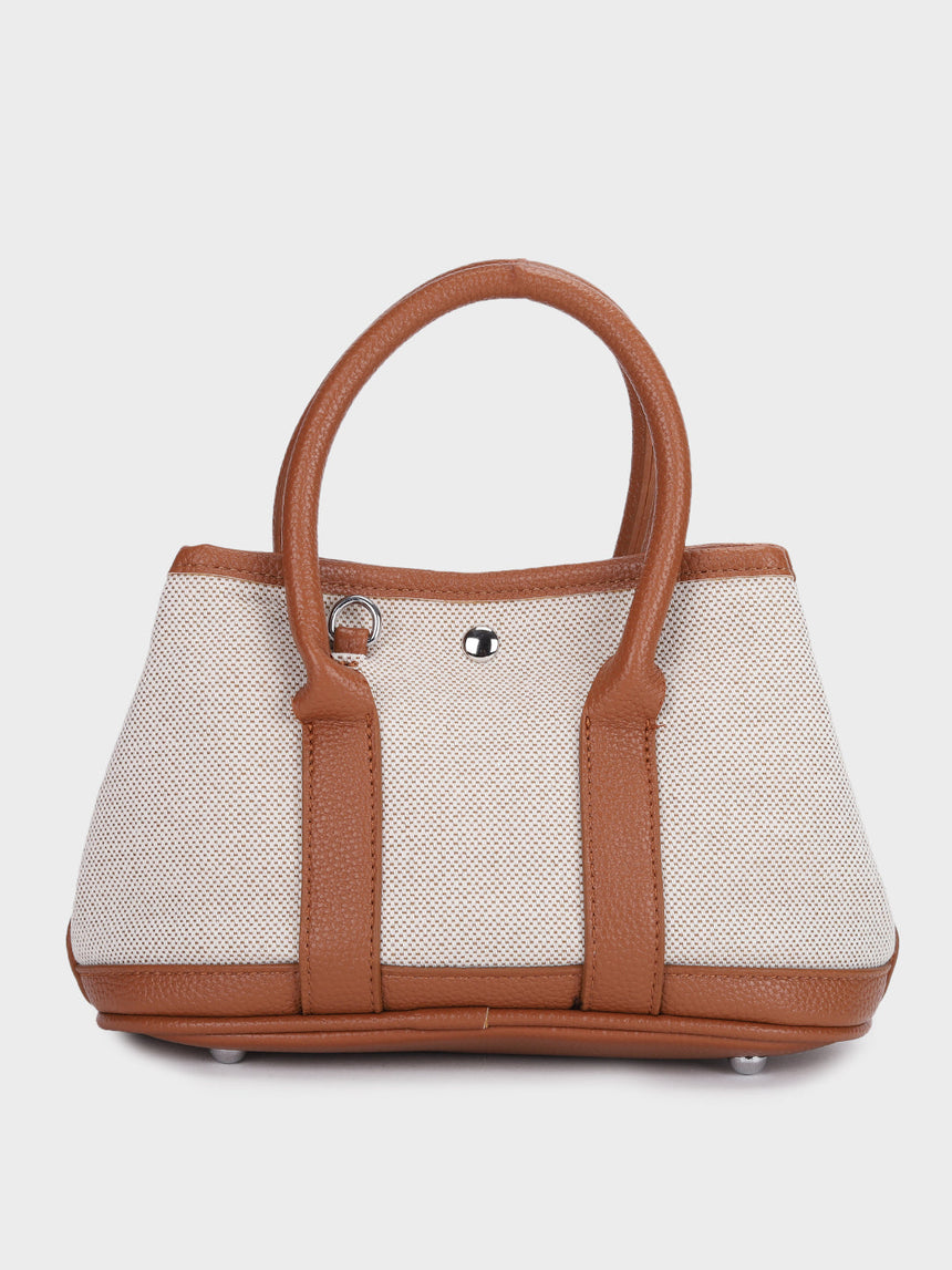 Valentina Brown Mini Handbag