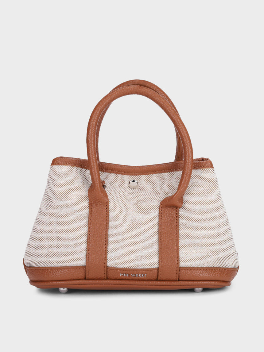 Valentina Brown Mini Handbag